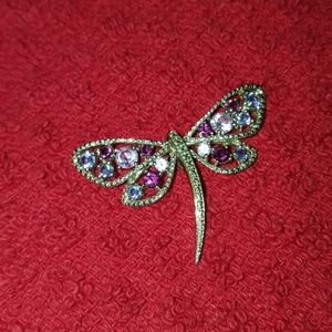 925 Silver dragonfly pendant
